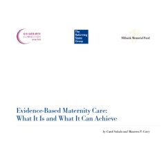 Evidence-Based Maternity Care: What It Is and What It Can Achieve