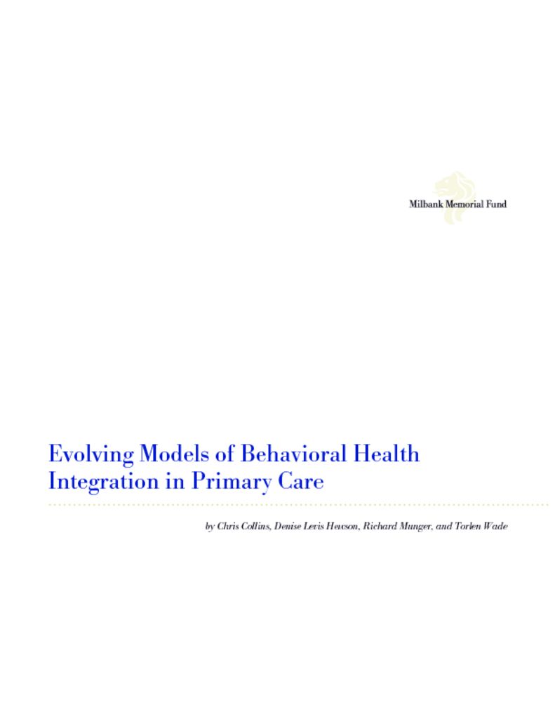 thumbnail of EvolvingCare