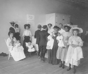 Nathan Straus Pasteurized Milk Laboratory, 1319 H St NW, Washington, DC. Opened May 1910 to reduce mortality in District of Columbia. From the collections of the Milbank Memorial Fund.