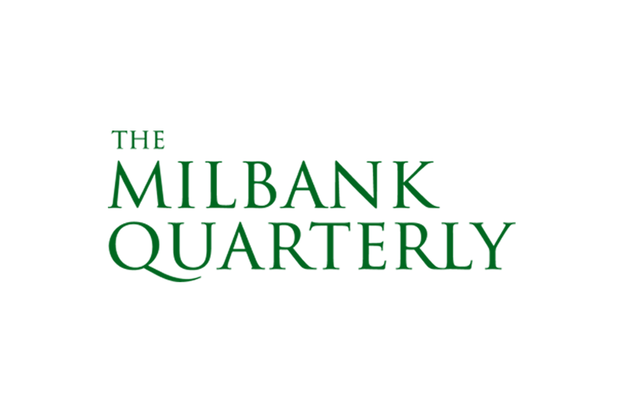 December 2019 Issue Milbank Quarterly Milbank Memorial Fund